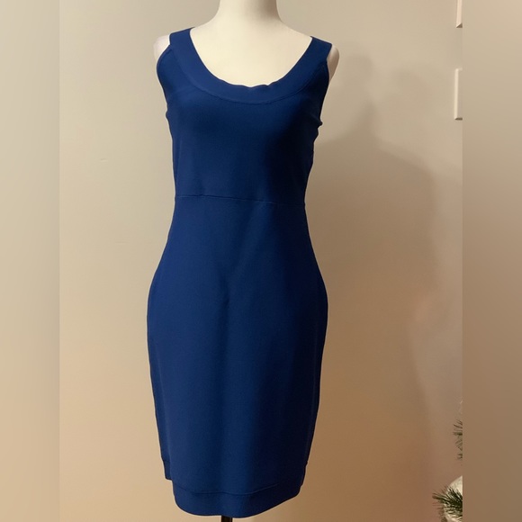 BCBCMaxAzria “Casper” orient blue cocktail dress, new with tags - Picture 1 of 2